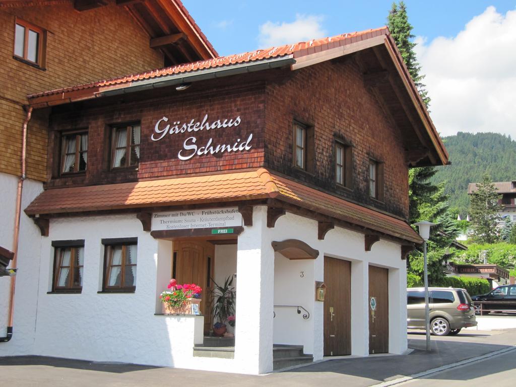 Gaestehaus Schmid 오베르마이셀스타인 외부 사진